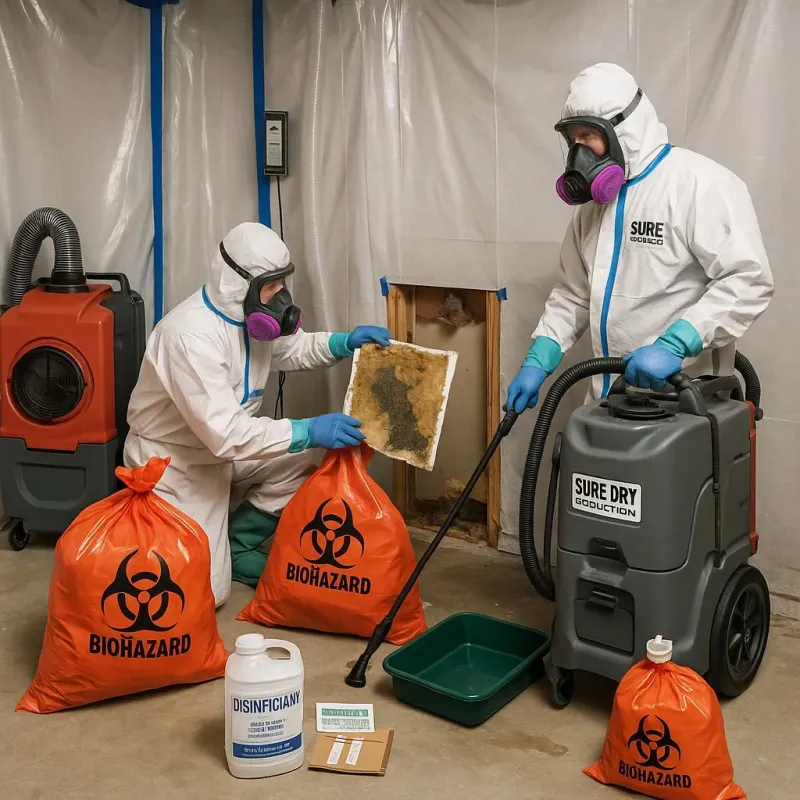 Contaminated Water Handling Protocols process in New Cumberland, WV