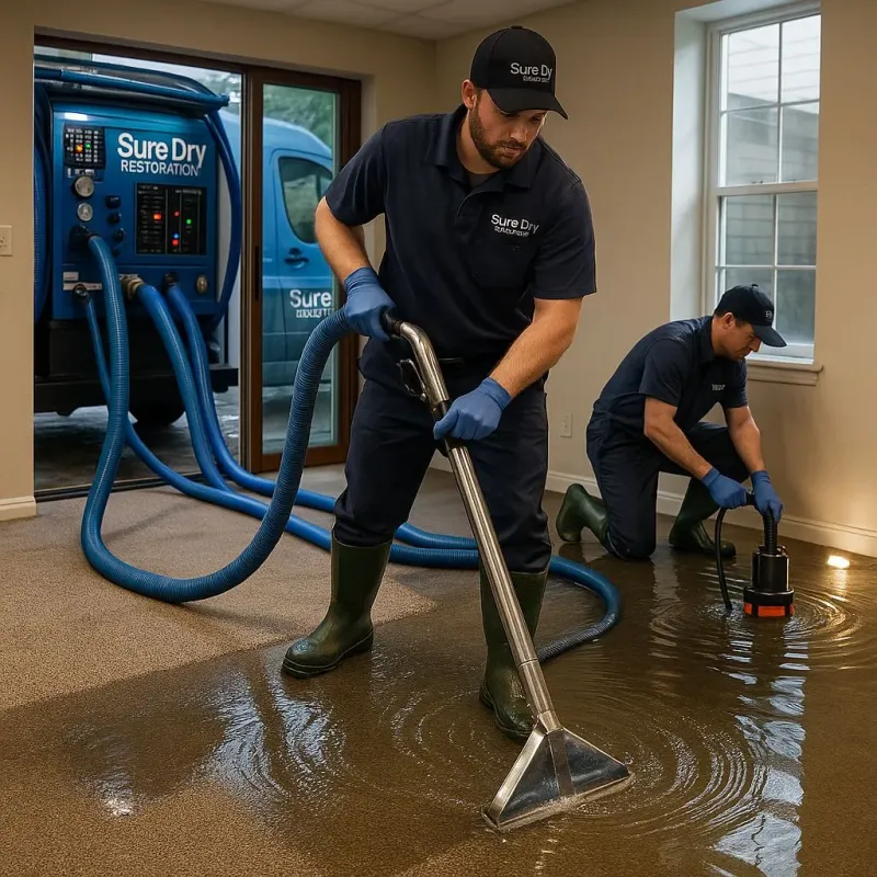 Water Extraction and Removal process in New Cumberland, WV